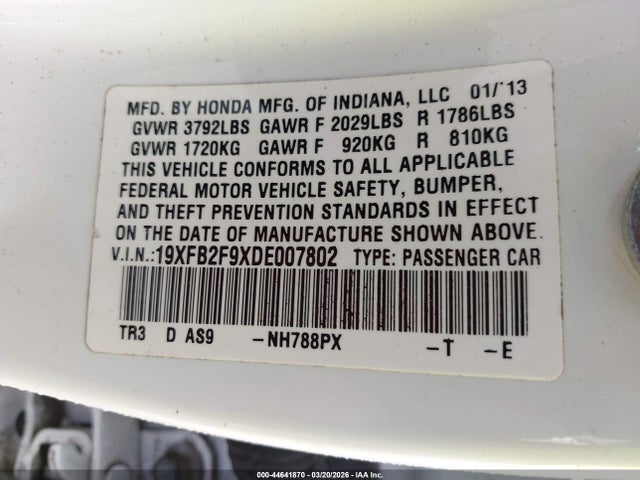 HONDA CIVIC EX-L - 9