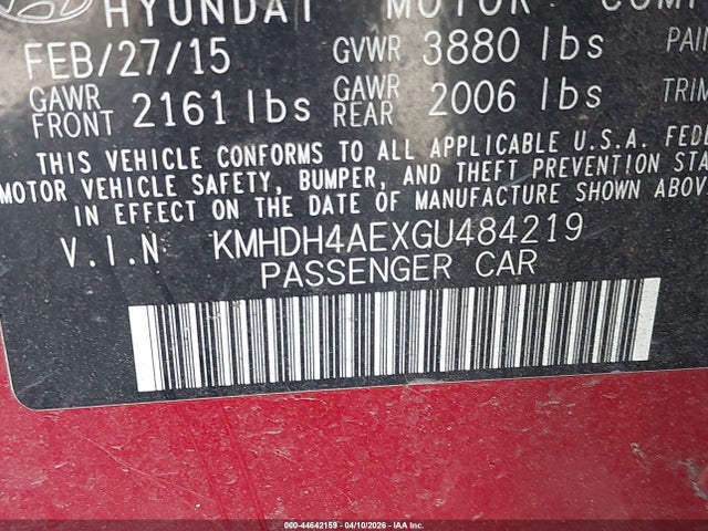 HYUNDAI ELANTRA VALUE EDITION - 9