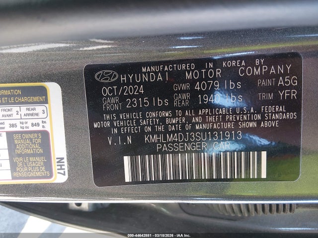 HYUNDAI ELANTRA HYBRID BLUE - 9