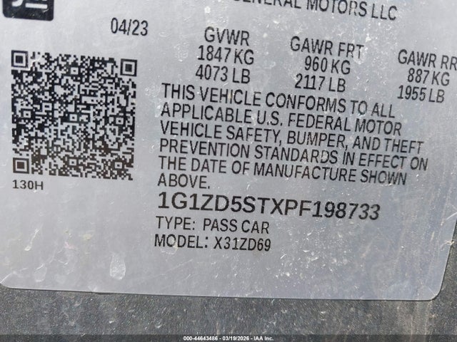 CHEVROLET MALIBU FWD 1LT - 9