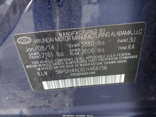 HYUNDAI ELANTRA SE - 9