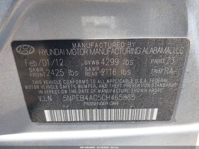 HYUNDAI SONATA GLS - 9