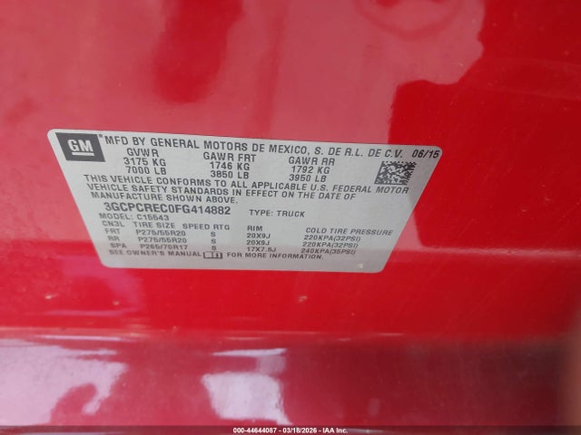 CHEVROLET SILVERADO 1500 1LT - 9