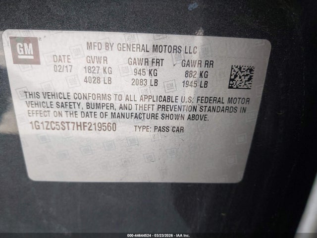 CHEVROLET MALIBU 1FL - 9