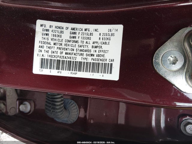 HONDA ACCORD EX-L - 9