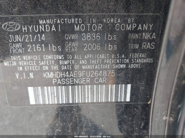 HYUNDAI ELANTRA SE - 9