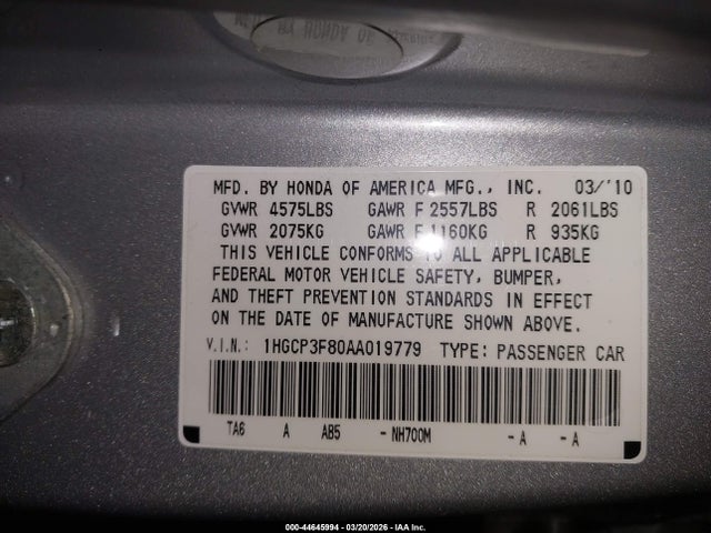 HONDA ACCORD 3.5 EX-L - 9