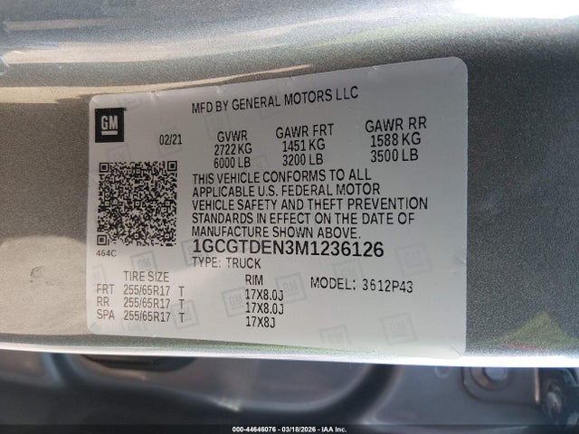 CHEVROLET COLORADO - 9