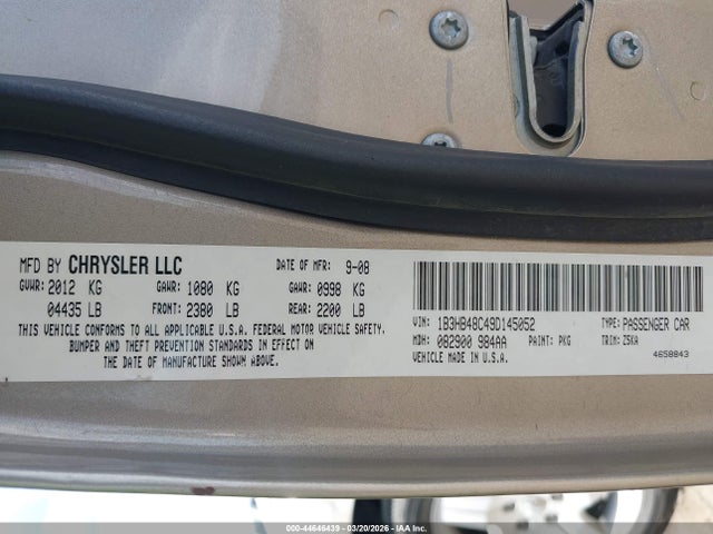 DODGE CALIBER SXT - 9