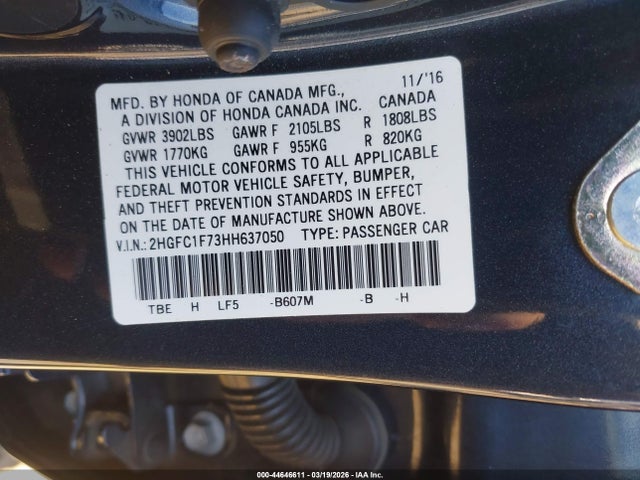 HONDA CIVIC EX-L - 9