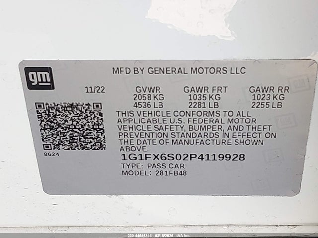 CHEVROLET BOLT EV FWD 2LT - 9