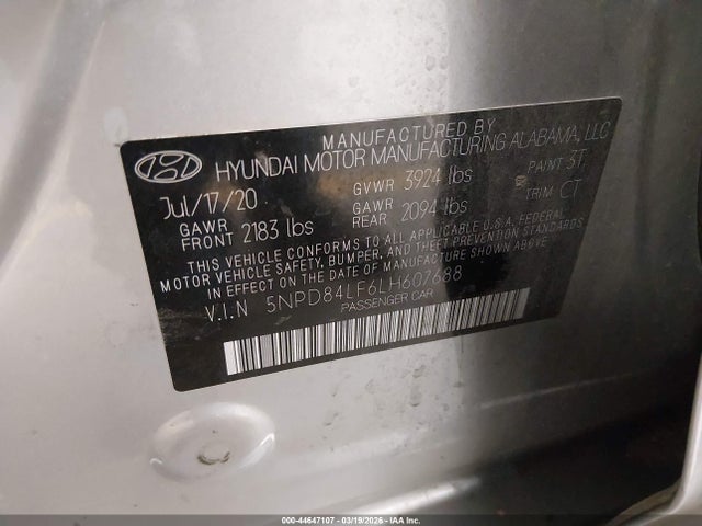 HYUNDAI ELANTRA SEL - 9