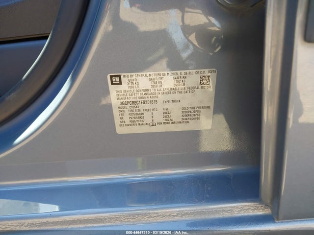 CHEVROLET SILVERADO 1500 1LT - 9