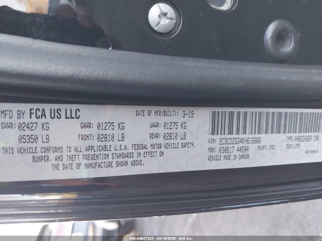 2019 DODGE CHALLENGER SXT AWD 9