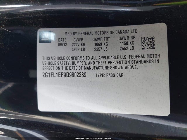 CHEVROLET CAMARO ZL1 - 9