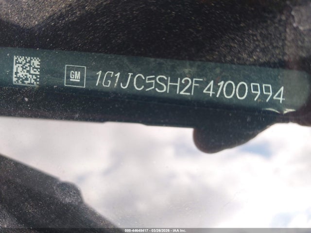 CHEVROLET SONIC LT AUTO - 9