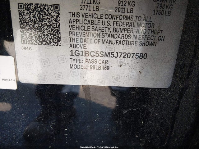 CHEVROLET CRUZE LS AUTO - 9