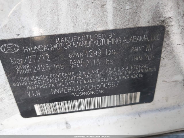 HYUNDAI SONATA GLS - 9