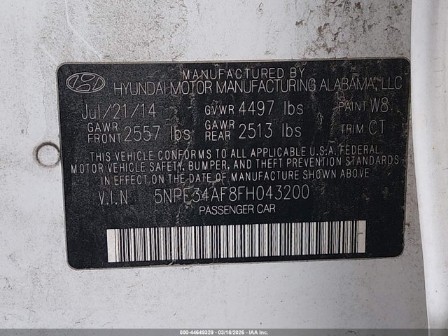 HYUNDAI SONATA SPORT - 9