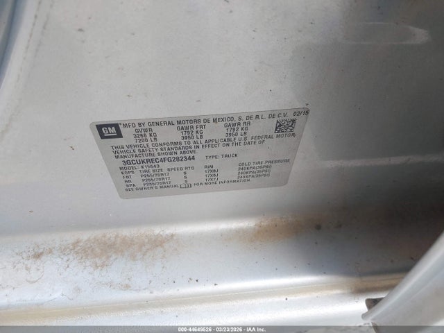 CHEVROLET SILVERADO 1500 1LT - 9