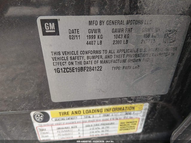 CHEVROLET MALIBU 1LT - 9