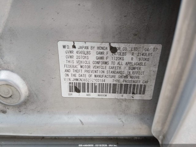 HONDA ACCORD - 9