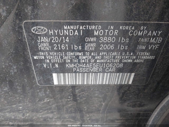 HYUNDAI ELANTRA SE - 9