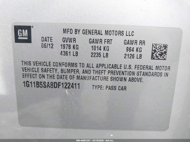 CHEVROLET MALIBU 1LS - 9