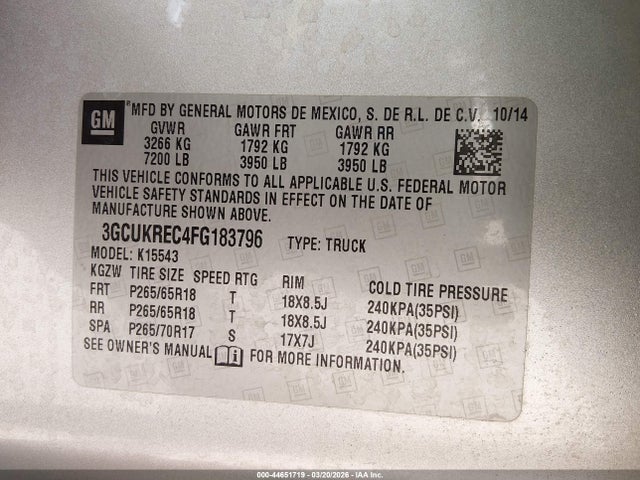 CHEVROLET SILVERADO 1500 1LT - 9