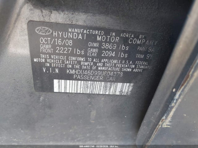 HYUNDAI ELANTRA GLS - 9