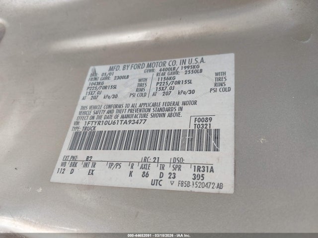 FORD RANGER EDGE/XL/XLT - 9