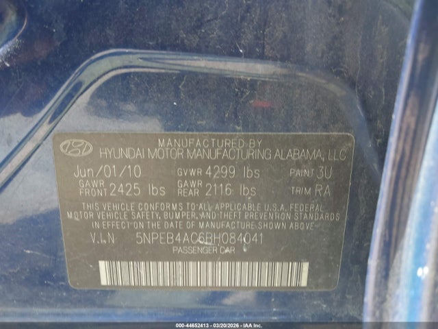 HYUNDAI SONATA GLS - 9