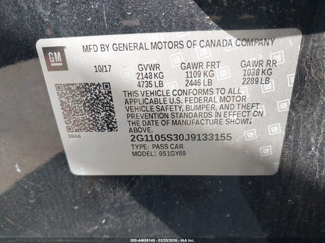 CHEVROLET IMPALA 1LT - 9