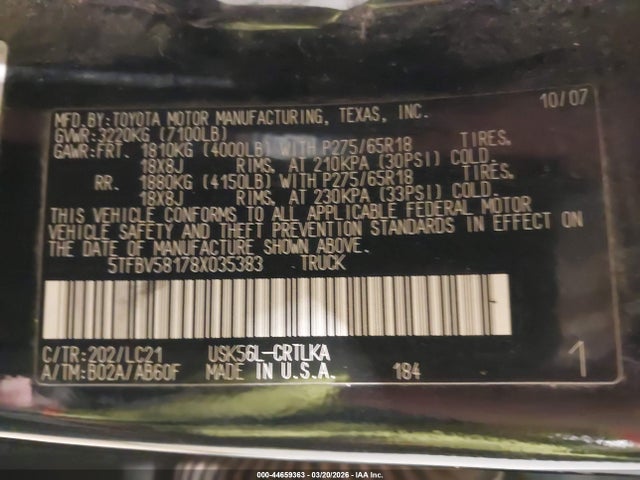 TOYOTA TUNDRA - 9