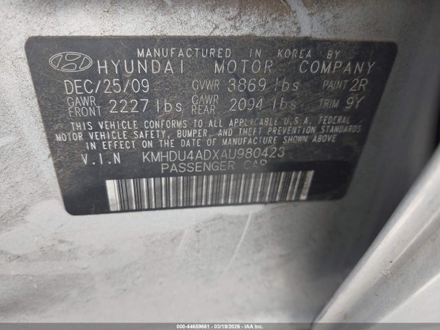 HYUNDAI ELANTRA GLS - 9