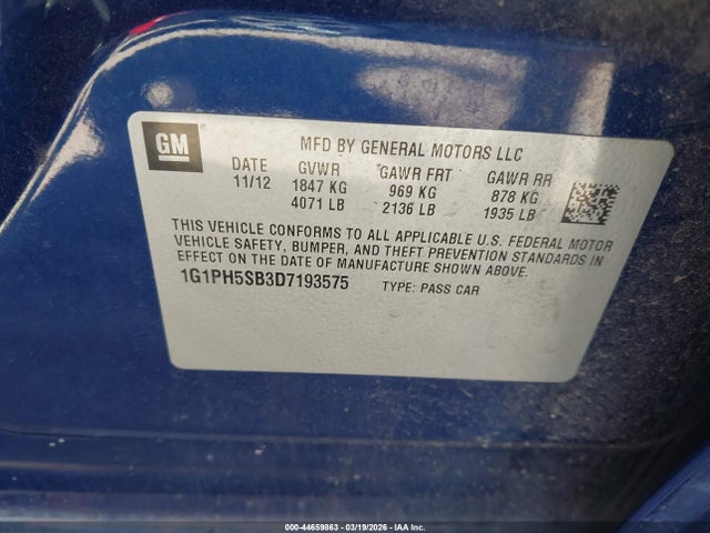 CHEVROLET CRUZE ECO AUTO - 9