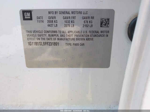 CHEVROLET MALIBU LS - 9