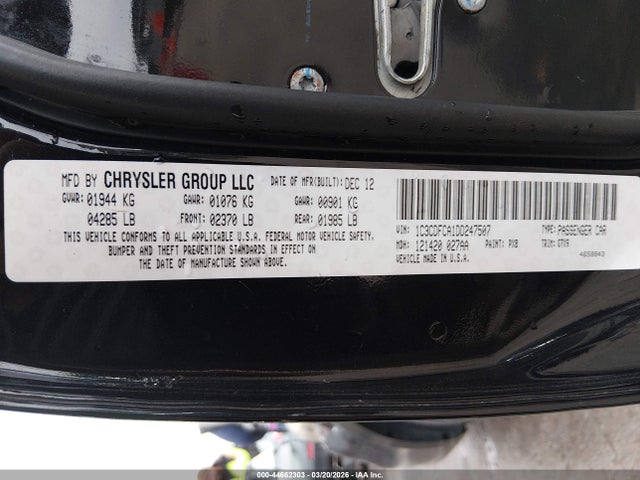 DODGE DART LIMITED - 9