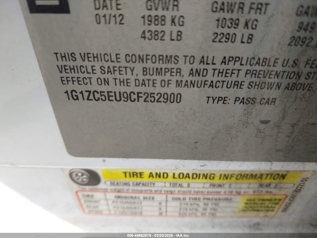 CHEVROLET MALIBU 1LT - 9