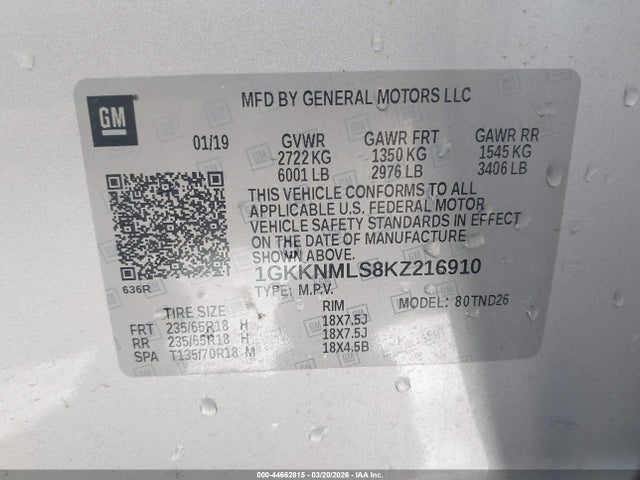 2019 GMC ACADIA SLT-1 9