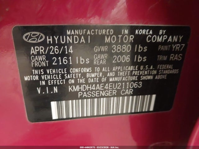 HYUNDAI ELANTRA SE - 9