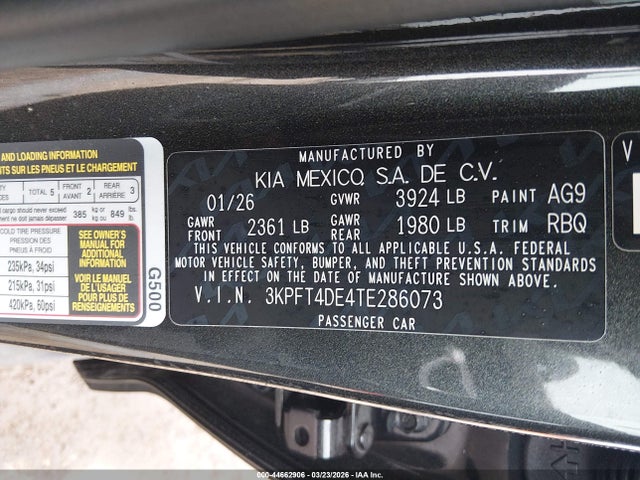 KIA K4 LXS - 9