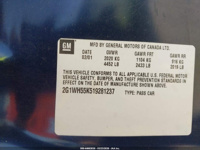 CHEVROLET IMPALA LS - 9