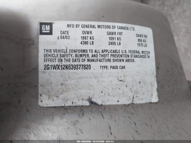 CHEVROLET MONTE CARLO - 9