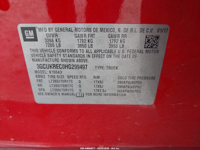 CHEVROLET SILVERADO 1500 1LT - 9