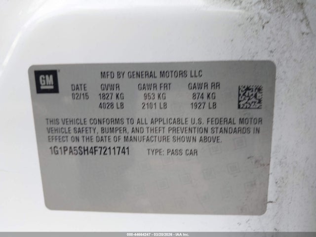 CHEVROLET CRUZE LS AUTO - 9