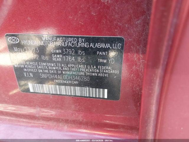 HYUNDAI ELANTRA GLS - 9