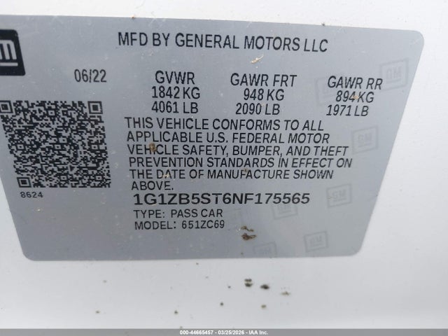 CHEVROLET MALIBU FWD LS - 9