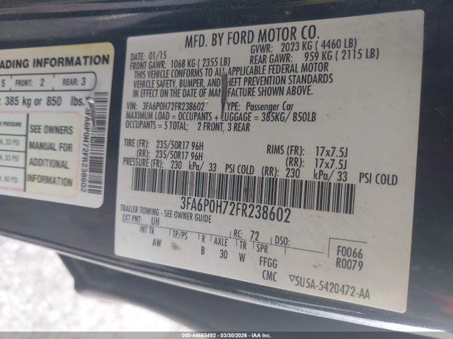 FORD FUSION SE - 9