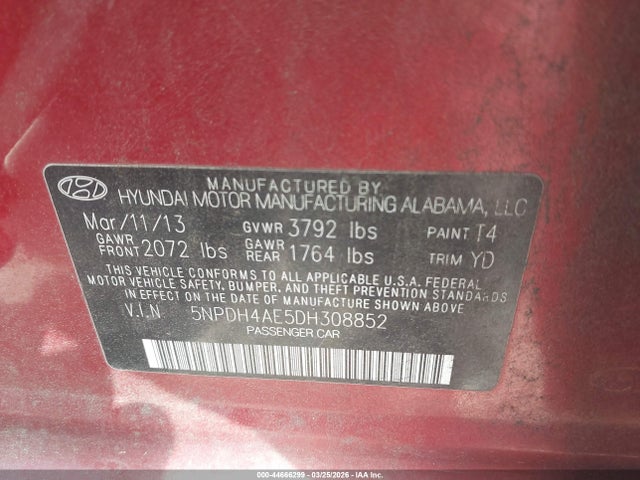 HYUNDAI ELANTRA GLS - 9